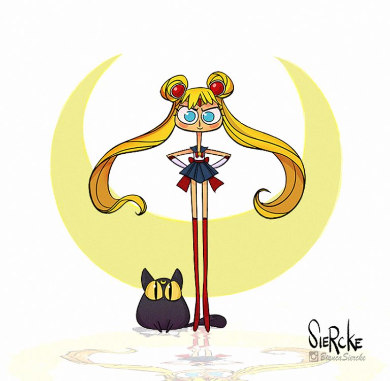Bianca Siercke Design Sailor Moon